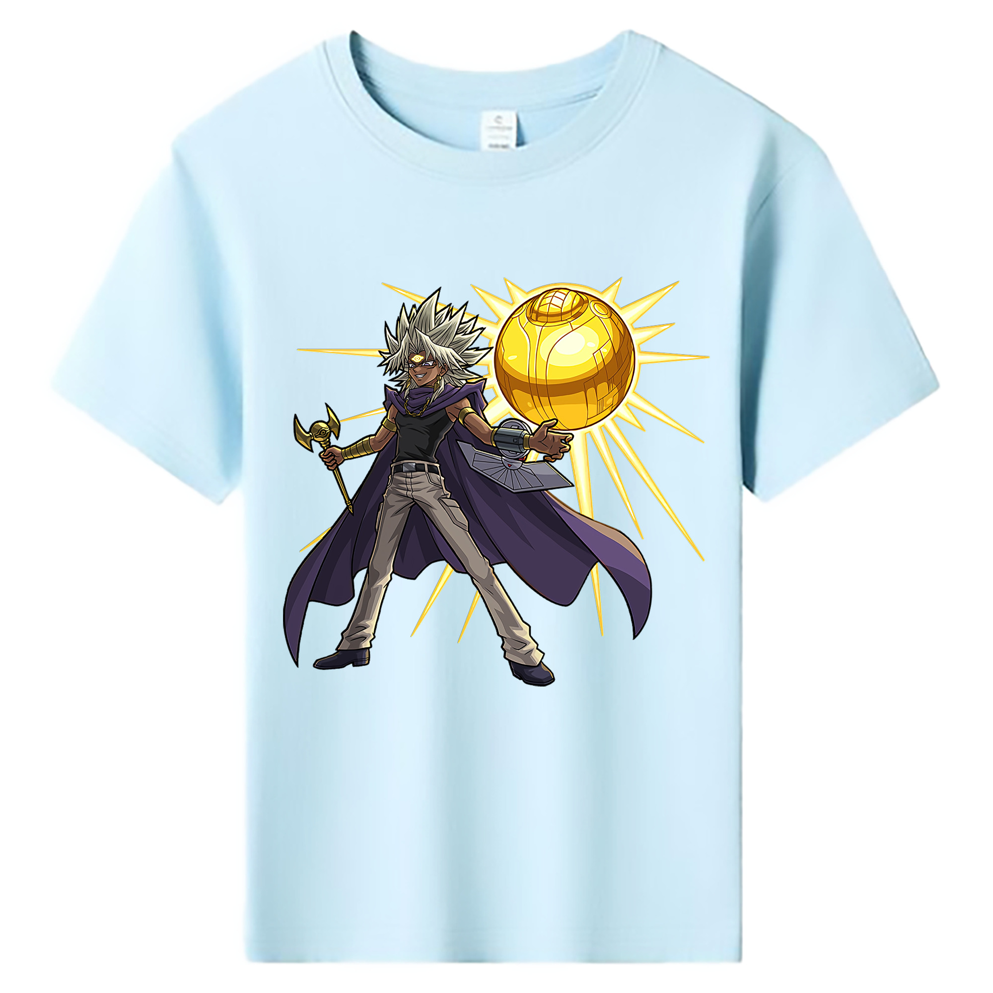 （画像用） 遊☆戯☆王 Yu-Gi-Oh! 綿100％キッズTシャツ（フロントプリント）